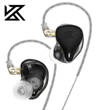 KZ ZEX Pro Auriculares Deporte Estéreo de Auriculares con Cancelación de Ruido Bajo Juego de Auriculares Auriculares Con Micrófono Para el iPhone Teléfono Android