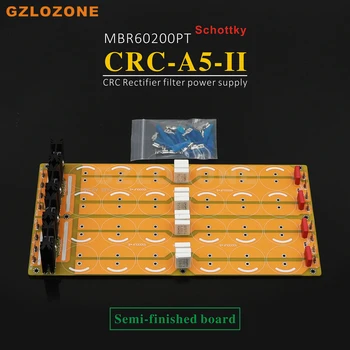 CRC-A5-II equipo de alta fidelidad Pura Clase a Un Amplificador de Schottky CRC Rectificador Filtro de la fuente de Alimentación Kit de BRICOLAJE/Semi-terminados de la Junta Para PASAR A3/A5