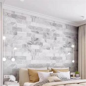 beibehang un fondo de pantalla Personalizado en 3d mural fotográfico de alto grado de mármol de la pared de ladrillo Nórdico y minimalista de la pared de artículos de decoración para el hogar y papel de parede