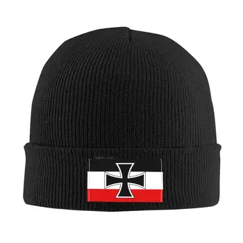 Bandera Del Imperio alemán Bonnet Sombreros de Hip Hop Sombrero de Punto Para Hombres, Mujeres Caliente del Invierno de la bandera Nacional Skullies Gorras Gorras