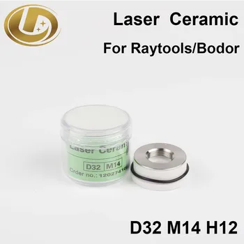 Láser De Cerámica Diám.32 mm M14 Para Raytools Bodor Fibra Láser de Corte de la Cabeza de la Boquilla de Titular