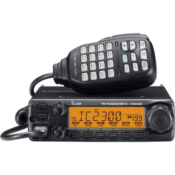 IC-2300H FM Transceptor VHF Marino Barco de Radio de Radio Móvil de 65W Coche de la Estación de Radio de Más de 10 km-50KM Para ICOM
