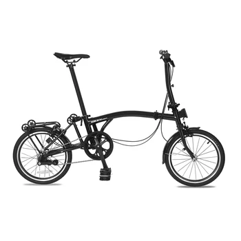 16-pulgadas bicicleta plegable bicicleta plegable de 3 velocidades S asa de cromo molibdeno acero