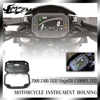 Velocímetro Tacómetro Medidores Instrumento Caso de la Cubierta de la Vivienda del Caso de Shell Para Kawasaki Z400 Z900 Z650 Ninja650 Z1000SX ZH2