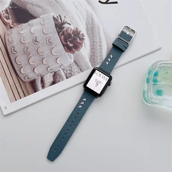 la banda para el Applewatch correa Apple Watch 6/7 generación iwatch 8 38 40 41 42 44 45 49 hebilla de cuero de coincidencia de color de correa de reloj