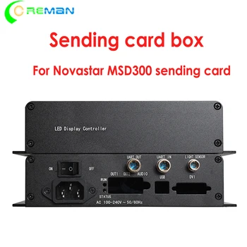 Baja precio de Novastar MSD300 MSD300-1 envío de la caja de tarjeta MCTRL300 de trabajo con Novastar de recibir la tarjeta de MRV328 MRV210 DH7516 DH7512