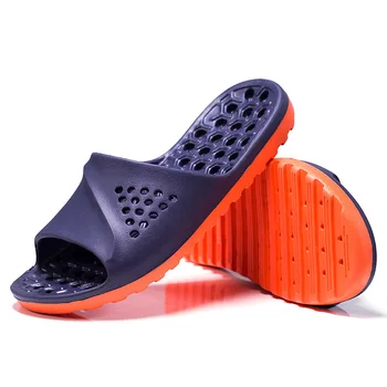 De interior Zapatillas Para Hombres, Mujeres Baño de Malla de Soles de Secado Rápido Unisex Anti-slip Sandalias Suave resistente