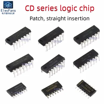 CD4017BE/CD4001/CD4011/CD4013/CD4066/CD4069/CD4511 lógica chip IC 10PCS