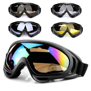 Gafas de motocicleta Anti Deslumbramiento de Motocross Gafas de sol Deportivas Gafas de Esquí a prueba de viento a prueba de Polvo UV de Protección de los Engranajes de Accesorios