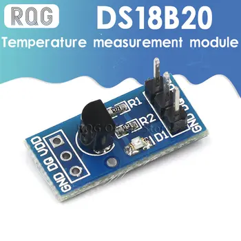 1PCS DS18B20 la medición de la temperatura del módulo del sensor de 3V~5.5 V kit de bricolaje