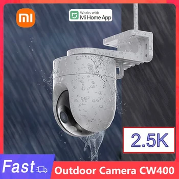Xiaomi Mijia Inteligente al aire libre de la Cámara CW400 2.5 K Mi Casa el WiFi del CCTV PTZ de la Vigilancia de la Seguridad de IP Webcam Motion Pista Llena de Color Cam