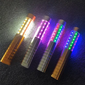 Discoteca la Barra de LED de luz Estroboscópica Baton Stick Flash Electrónico Servicio de botellas de Bengala Para la Fiesta Vip Baile de Navidad de la Boda Decoración de Eventos