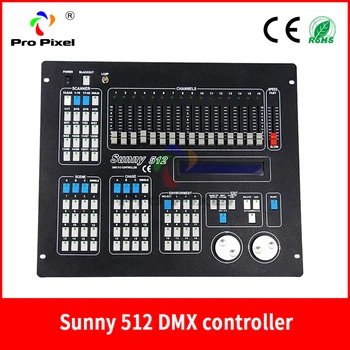 Sunny controlador DMX 512/ Consola DMX Para la Etapa de Fiesta DJ de la Iluminación de Dj control de Equipos