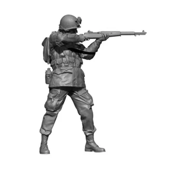 Escala 1/35 de la Resina de la Figura de la Asamblea Modelo de Kit de 2 US Combate de Infantería en Miniatura Dioramas Suelto Sin pintar Envío Gratis