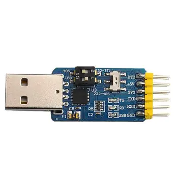 2022 Nueva CP2102 USB-UART 6 en 1 Multi-funcional de Serie del Módulo Adaptador de CP2102 USB a TTL 485 232 3.3 V / 5V Compatible