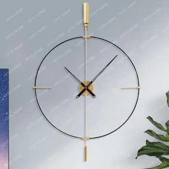 Nórdicos Modernos Relojes De Pared De La Sala De Diseño Elegante Inusual Reloj De Pared De Silencio Creativo Orologio Da En Pared Reloj De Pared Decoración
