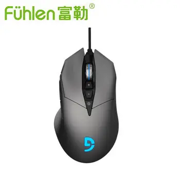 Fuhlen G95 Cable Micro-movimiento RGB Gaming Mouse para CF / LOL