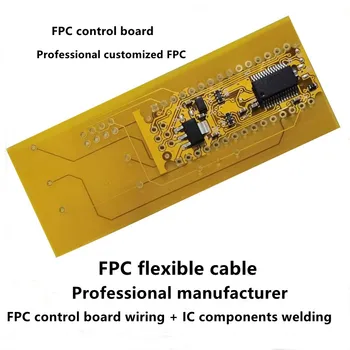 PWB Flexible fabricante profesional 1-6 capa de PCB placa de circuito impreso de la fabricación de componentes de la placa de circuito de SMT de la soldadura