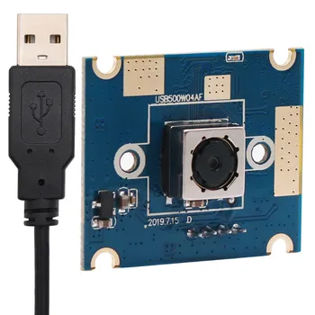 5 Megapíxeles OV5640 UVC de enfoque automático mini usb módulo de la cámara para raspberry pi ELP-USB500W04AF-A60