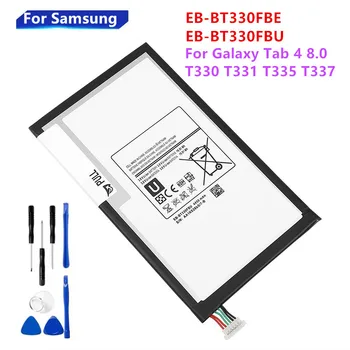 EB-BT330FBU para SAMSUNG Original de la Batería 4450mAh EB-BT330FBE Para Samsung Galaxy Tab 4 8.0 T331 T335 SM-T330 SM-T331 T337 +herramientas