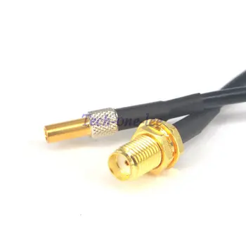 SMA Hembra a CRC9 Macho WIFI de la Antena de Cable de Extensión de Coaxial RG174 20cm