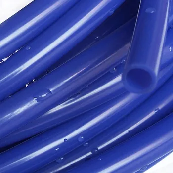 5m/lot, color Azul tubo de silicona de 8*12 de alimentos de alto grado de resistencia a la temperatura de silicona tubo de la manguera de relleno de la cerveza de la hierba de transferencia de héroe crat