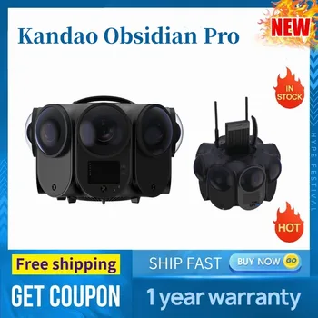 Kandao de Obsidiana Pro 12K 3D de 360 Cinematográfica VR Cámara con unidades de 4 tb SSD Kit Profesional Panorámicas 3DVR Cámara Ultra HD