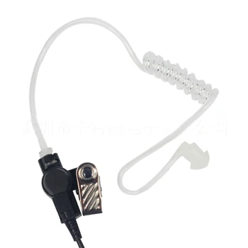 1pc 2-Cable de auricular Auricular Micrófono de los Auriculares Para MOTOROLA XPR3300 XPR3500 XIRP6600 E8600 Radio Auricular Auriculares Dropshipping