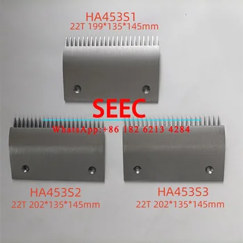 SEEC 10PCS HA453S1 HA453S2 HA453S3 Escalera mecánica Peine de la Placa AL