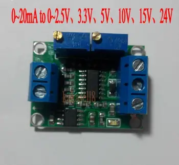 5pcs Corriente a Voltaje 4-20mA 0-10V 0-5V Aislamiento Transmisor del Convertidor de la Señal