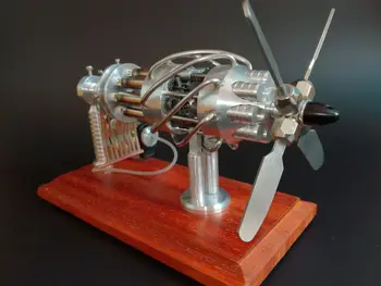 La placa oscilante 16 del Motor Stirling Modelo de educación en ciencias de equipos de aire el avión modelo del motor
