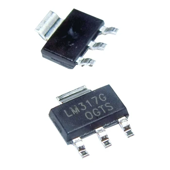 10PCS LM317K SOT223 LM317G LM317 SOT-223 317 SOT SMD Nuevo y Original IC Chipset