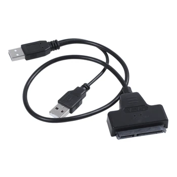 USB2.0 A SATA Cable del Adaptador de 48 cm De 2,5 pulgadas Externo SSD HDD