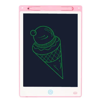 10en LCD atril bloc de Dibujo de la Tableta de colores de la Pantalla Doodle de Aprendizaje para Niños que los Adultos de color Rosa
